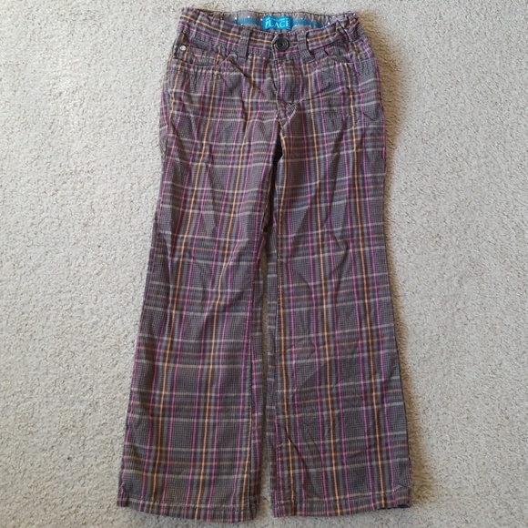 children's plaid pants
